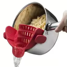 Kitchen Silicone Pot Strainer