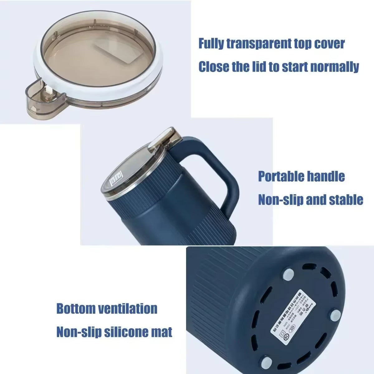 Electric Grinding Cup 500ml (Stainless Steel) – Coffee & Spices