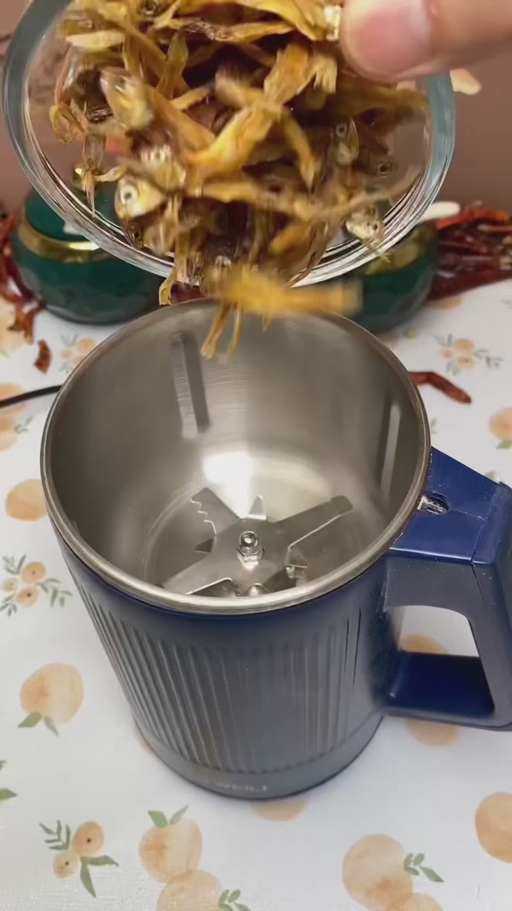 Electric Grinding Cup 500ml (Stainless Steel) – Coffee & Spices